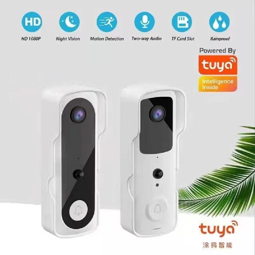 1080P Tuya WiFi High Definition Video Door Smartphone Smart Video Doorbell Home Security Vision Doorbell Camera Avp004t30